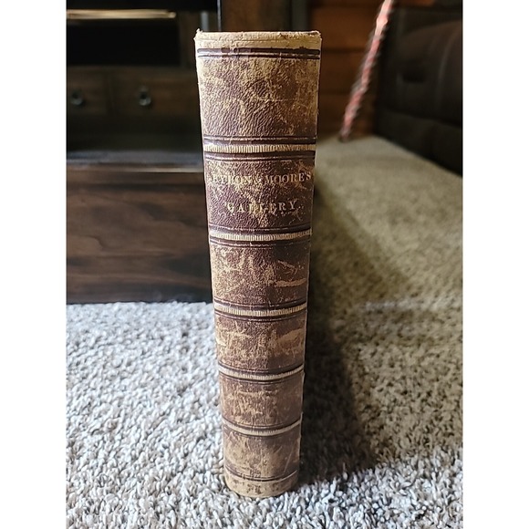 1871 The Byron and Moore Gallery Book A Series of Characteristics Illustrations